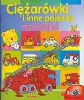 Okładka książki Ciężarówki i inne pojazdy. Naklejki