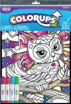 Okładka książki Colorups duży zestaw Sówka SAVVI