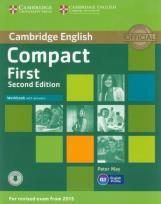 Okładka książki Compact First Workbook with answers CD