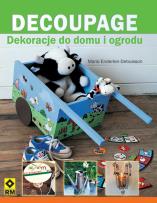Okładka książki Decoupage Dekoracje do domu i ogrodu