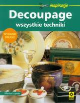 Okładka książki Decoupage Wszystkie techniki