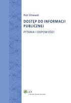 Okładka książki Dostęp do informacji publicznej