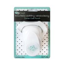 Okładka książki Dziurkacz ozdobny narożnikowy 3,7 cm Róża