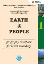 Okładka książki Earth and people. Geography 1 - zeszyt zadań dla klas dwujęzycznych w gimnazjum