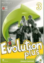 Okładka książki Evolution Plus 3 WB + CD MACMILLAN