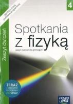 Okładka książki Fizyka  GIM 4 Spotkania... ćw EduQrsor w. 2014 NE