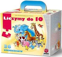 Okładka książki Gra - Liczymy do 10 MAXIM