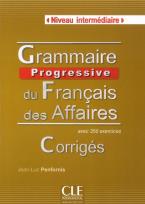 Okładka książki Grammaire progressive du francais Affaire Klucz