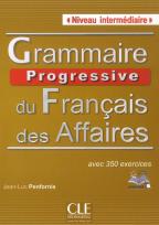 Okładka książki Grammaire progressive du francais Affaire Podręcznik + CD