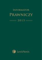 Opakowanie Informator Prawniczy 2015 LexisNexis format A5 Zielony