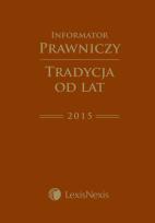 Opakowanie Informator Prawniczy 'Tradycja od lat' 2015 LexisNexis B6 PCB Brąz