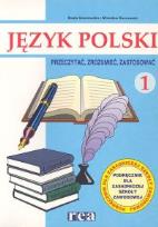 Okładka książki Język polski 1 Podręcznik Teksty i konteksty Przeczytać, zrozumieć, zastosować