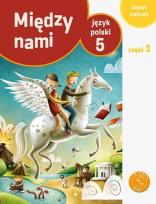 Okładka książki Język Polski SP 5/2 Między Nami ćw. w.2014 GWO