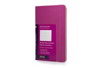Opakowanie Kalendarz Moleskine 12M Tygodniowy Horyzontalny L (13x21cm) magenta