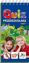 Okładka książki Kieszonkowy quiz przedszkolaka cz. 1