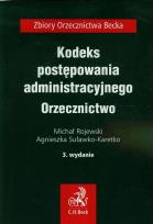 Okładka książki Kodeks postępowania administracyjnego Orzecznictwo