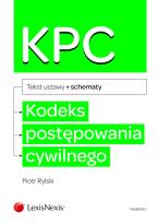 Okładka książki Kodeks postępowania cywilnego ze schematami
