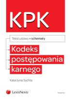 Opakowanie Kodeks postępowania karnego ze schematami