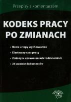 Okładka książki Kodeks pracy po zmianach