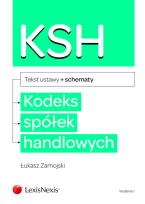 Okładka książki Kodeks spółek handlowych ze schematami
