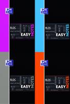 Opakowanie Kołonotatnik A4 Oxford w kratkę 80 kartek EasyNotes mix