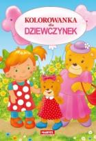 Okładka książki Kolorowanka dla dziewczynek
