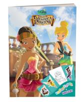 Okładka książki Kolorowanka i naklejki - Dzwoneczek i tajemnica...