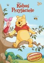 Okładka książki Kolorowanka z naklejkami. Kubuś i przyjaciele