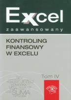 Okładka książki Kontroling finansowy w Excelu Excel zaawansowany tom 4