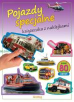 Okładka książki Książeczka z naklejkami. Pojazdy specjalne