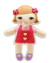 Opakowanie Lalka przytulanka Hania