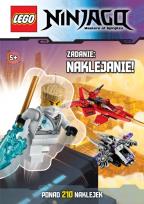 Okładka książki Lego Ninjago. Zadania: naklejanie!