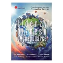 Okładka książki Liderzy biznesu o gospodarce
