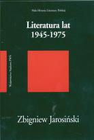 Okładka książki Literatura lat 1945-1975