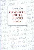 Okładka książki Literatura polska 1944-2000 w zarysie