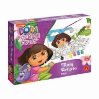 Opakowanie Mały artysta mini - Dora poznaje świat ALEX