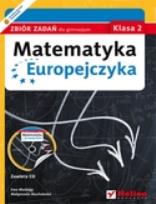 Okładka książki Matematyka Europejczyka 2 Zbiór zadań + CD