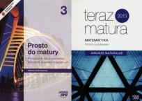 Okładka książki Matematyka LO 3 Prosto do matury podr ZP + Arkusze