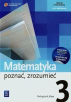 Okładka książki Matematyka LO Poznać... 3 podr Z.P NPP w.2014 WSiP