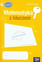 Okładka książki Matematyka SP 4 Matematyka z kluczem ćw cz1 LIFT
