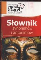 Okładka książki Minimax Słownik synonimów i antonimów GREG
