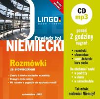 Okładka książki Niemiecki Rozmówki + audiobook MP3