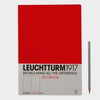 Opakowanie Notatnik A4 gładki czerwony