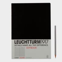 Opakowanie Notatnik A4 w kratkę czarny