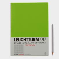 Opakowanie Notatnik A4 w kratkę limonkowy