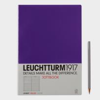 Opakowanie Notatnik A4 w linie fioletowy