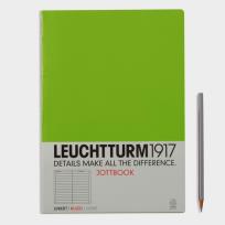 Opakowanie Notatnik A4 w linie limonkowy