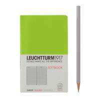 Opakowanie Notatnik Pocket w kratkę limonkowy