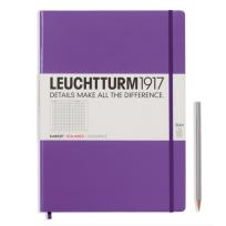 Opakowanie Notes Master Slim w kratkę fioletowy