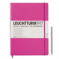 Opakowanie Notes Master Slim w kratkę różowy